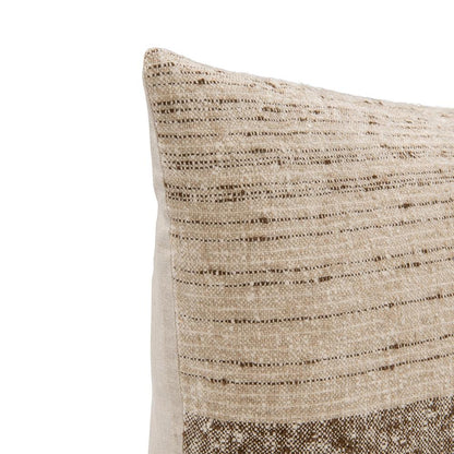 Villa by Classic Home - Beryl 16x36 Linen Blend Fabric Throw Pillow - Coco Brown - V310023 veiw 5