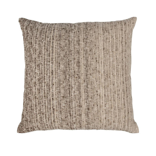 Villa by Classic Home - Beryl 22x22 Linen Blend Fabric Throw Pillow - Coco Brown - V310024 veiw 1