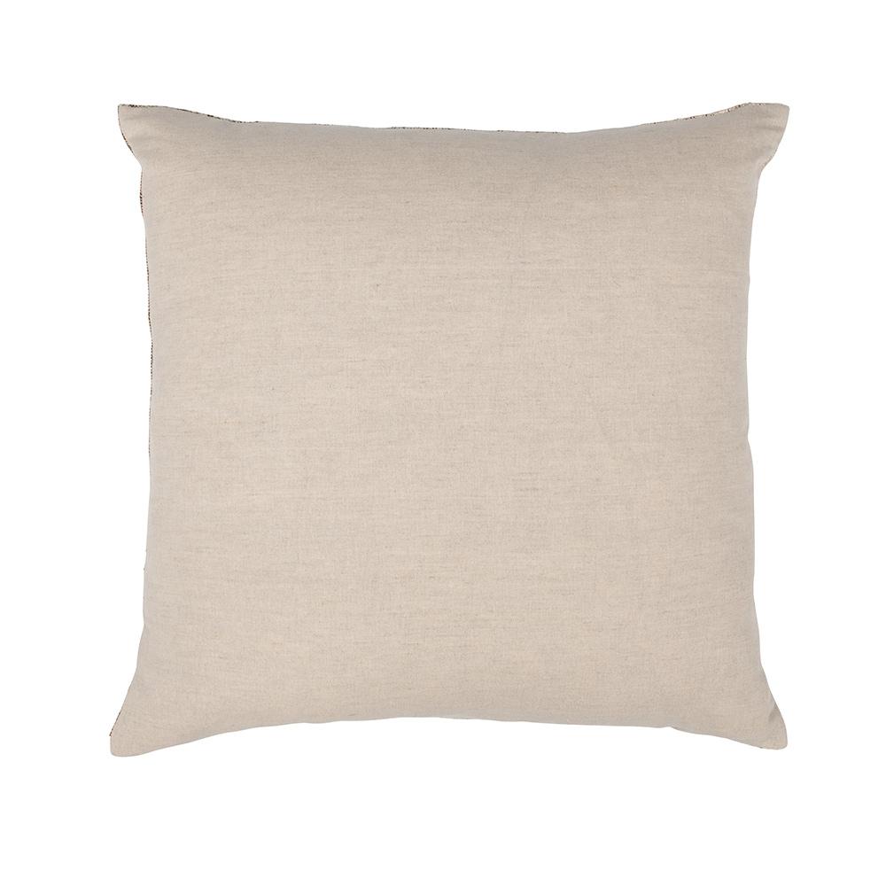 Villa by Classic Home - Beryl 22x22 Linen Blend Fabric Throw Pillow - Coco Brown - V310024 veiw 2