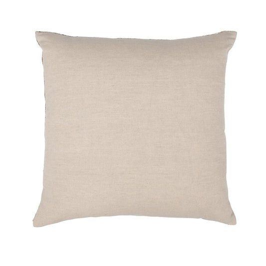 Villa by Classic Home - Beryl 22x22 Linen Blend Fabric Throw Pillow - Coco Brown - V310024 veiw 2