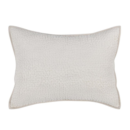 Villa by Classic Home - Danica 100% Cotton Bone Standard Sham  - Ivory - V260004 veiw 1