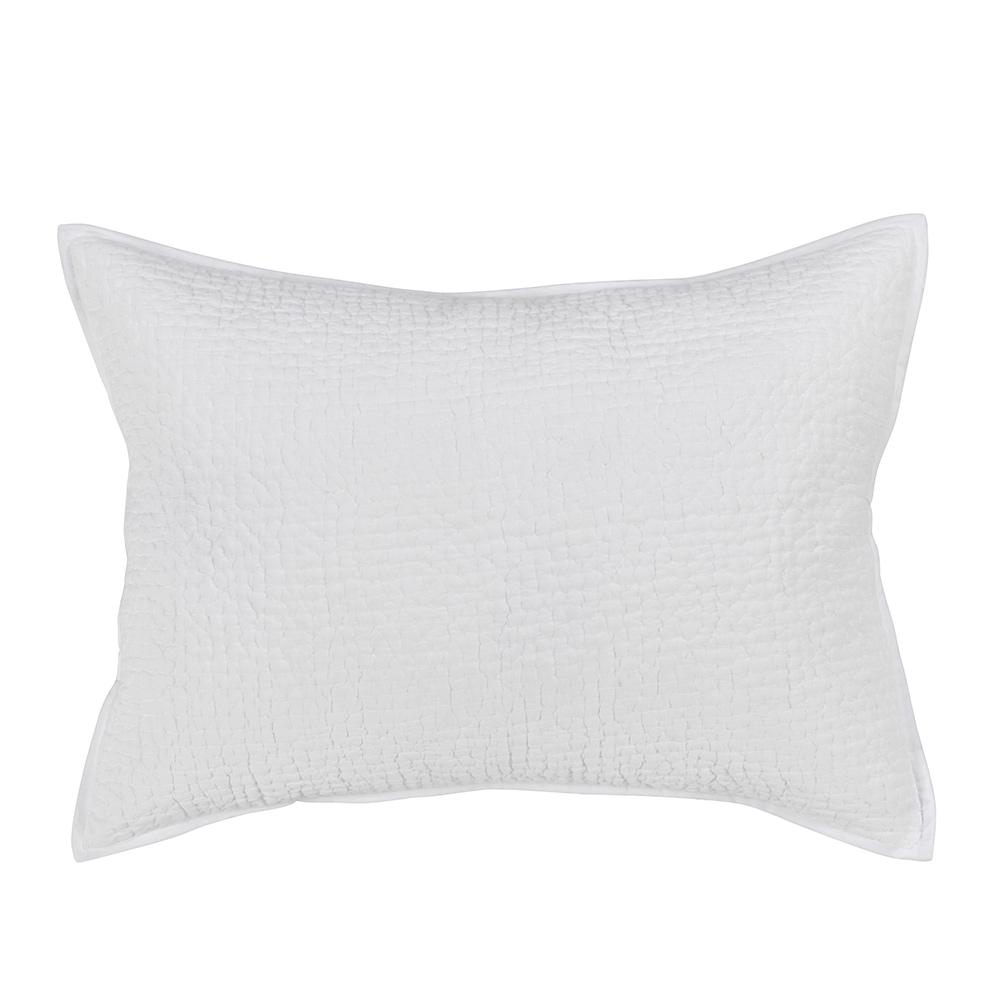 Villa by Classic Home - Danica 100% Cotton White Standard Sham  - White - V190120 veiw 1