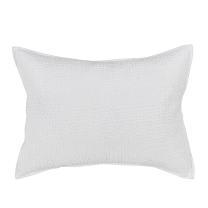 Villa by Classic Home - Danica 100% Cotton White Standard Sham  - White - V190120 veiw 1