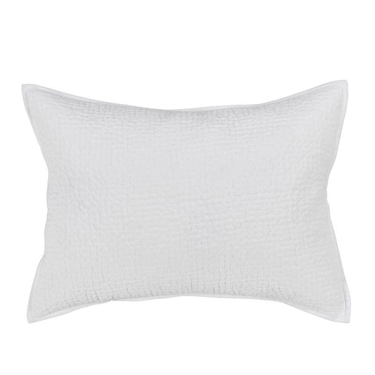 Villa by Classic Home - Danica 100% Cotton White Standard Sham  - White - V190120 veiw 1