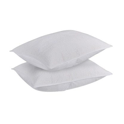 Villa by Classic Home - Danica 100% Cotton White Standard Sham  - White - V190120 veiw 3