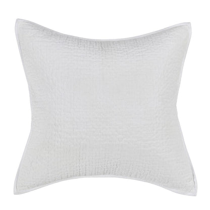 Villa by Classic Home - Danica 100% Cotton White Euro Sham  - White - V190118 veiw 1
