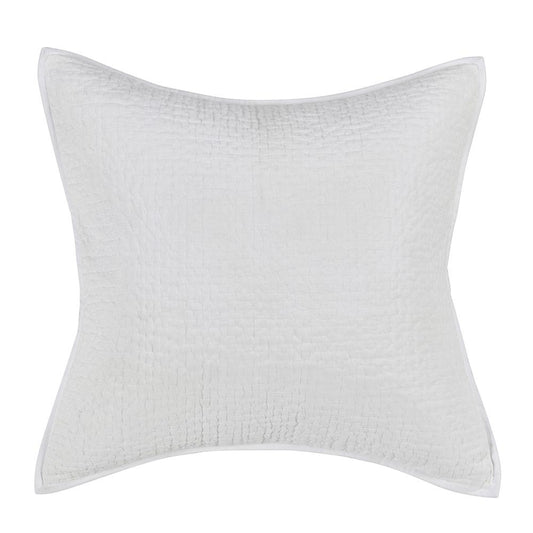 Villa by Classic Home - Danica 100% Cotton White Euro Sham  - White - V190118 veiw 1