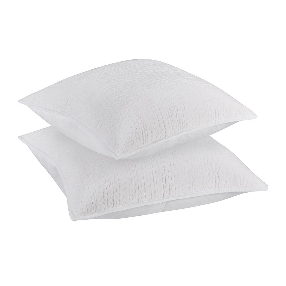Villa by Classic Home - Danica 100% Cotton White Euro Sham  - White - V190118 veiw 3
