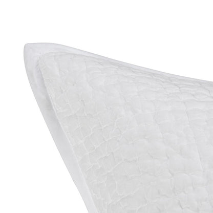 Villa by Classic Home - Danica 100% Cotton White Euro Sham  - White - V190118 veiw 4