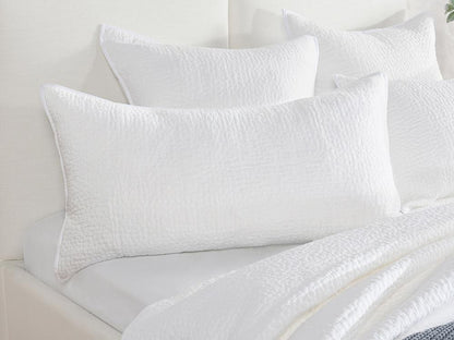 Villa by Classic Home - Danica 100% Cotton White King Sham  - White - V190119 veiw 5
