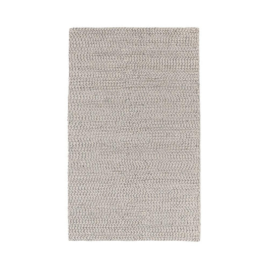 Villa by Classic Home - Dawson 5x8 Wool Blend Fabric Handwoven  Gray Accent Area Rug - Light Gray - 30090824 veiw 1