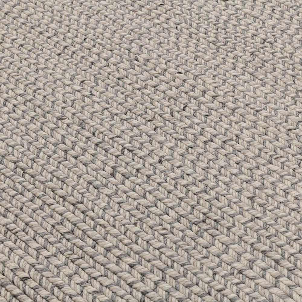Villa by Classic Home - Dawson 5x8 Wool Blend Fabric Handwoven  Gray Accent Area Rug - Light Gray - 30090824 veiw 2