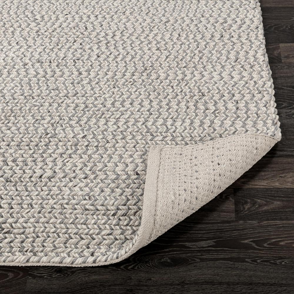 Villa by Classic Home - Dawson 5x8 Wool Blend Fabric Handwoven  Gray Accent Area Rug - Light Gray - 30090824 veiw 5