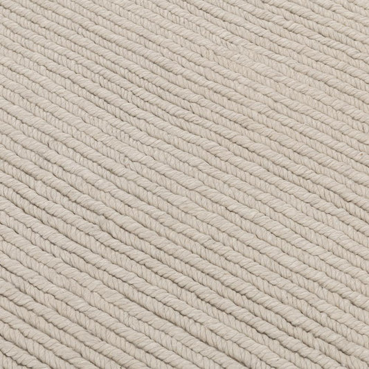 Villa by Classic Home - Dawson 5x8 Wool Blend Fabric Handwoven  Ivory Accent Area Rug - White - 30090834 veiw 2