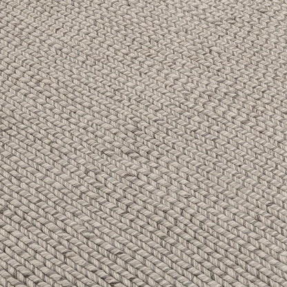 Villa by Classic Home - Dawson 8x10 Wool Blend Fabric Handwoven  Gray Accent Area Rug - Light Gray - 30090825 veiw 2