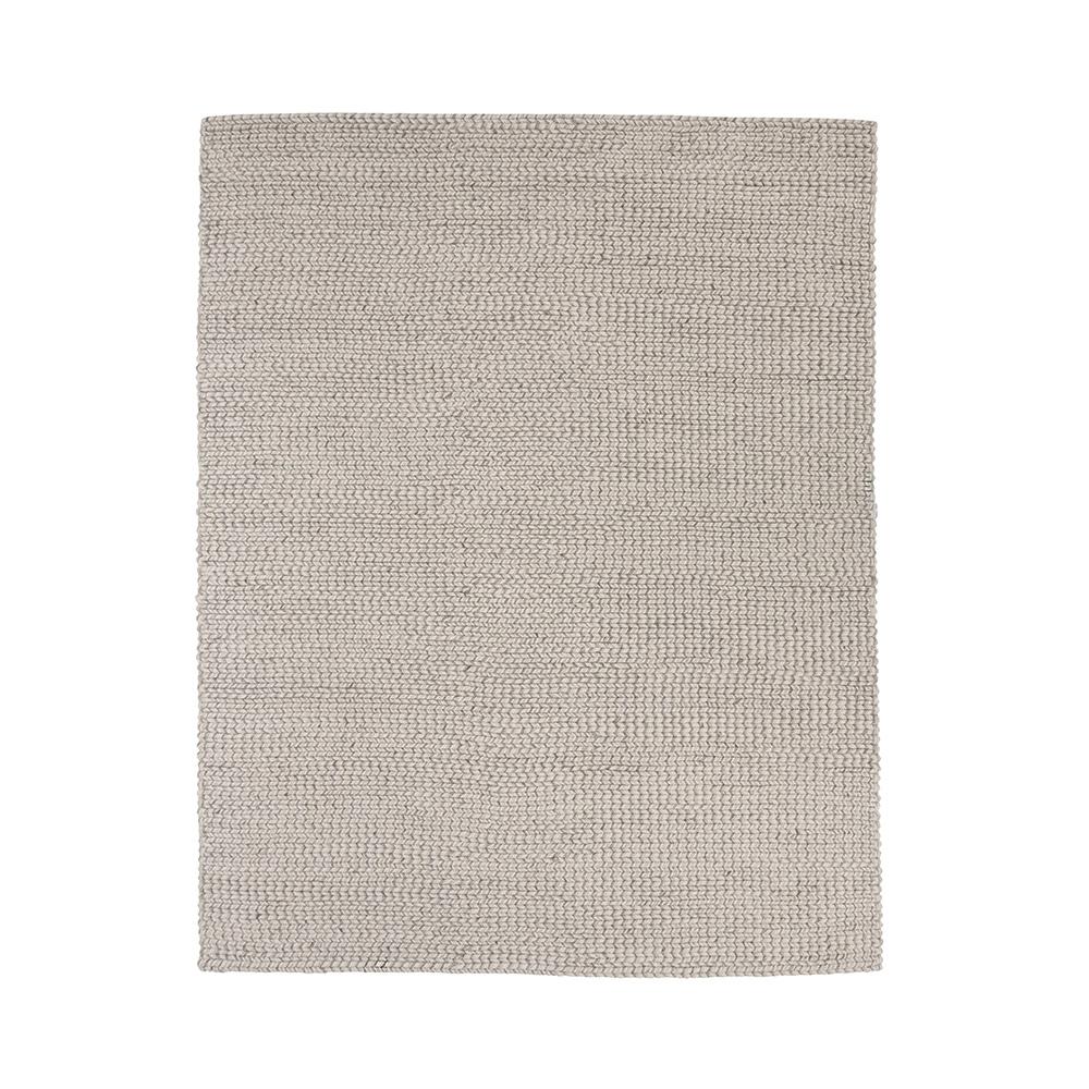Villa by Classic Home - Dawson 9x12 Wool Blend Fabric Handwoven  Gray Accent Area Rug - Light Gray - 30090826 veiw 1