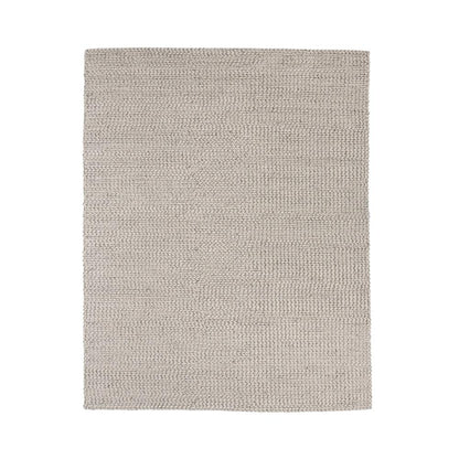 Villa by Classic Home - Dawson 9x12 Wool Blend Fabric Handwoven  Gray Accent Area Rug - Light Gray - 30090826 veiw 1
