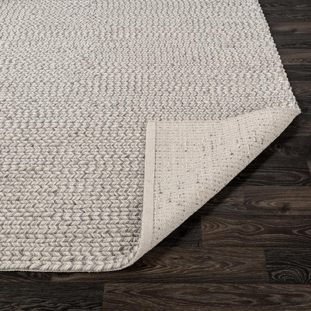 Villa by Classic Home - Dawson 9x12 Wool Blend Fabric Handwoven  Gray Accent Area Rug - Light Gray - 30090826 veiw 4