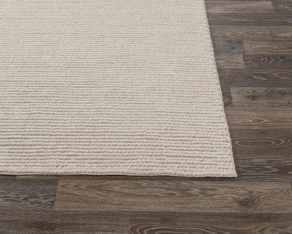 Villa by Classic Home - Dawson 9x12 Wool Blend Fabric Handwoven  Ivory Accent Area Rug - White - 30090836 veiw 4