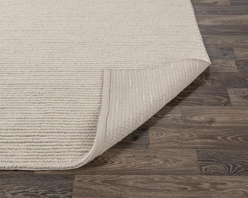 Villa by Classic Home - Dawson 9x12 Wool Blend Fabric Handwoven  Ivory Accent Area Rug - White - 30090836 veiw 5