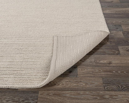Villa by Classic Home - Dawson 9x12 Wool Blend Fabric Handwoven  Ivory Accent Area Rug - White - 30090836 veiw 5