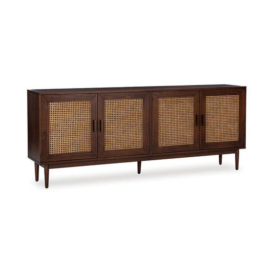 Classic Home  - Edris 2-Door Wood Sideboard Buffet - Walnut - 52004180 veiw 1