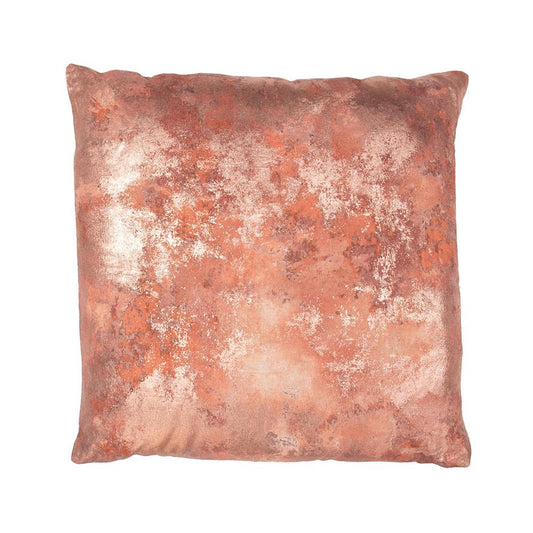 Villa by Classic Home - Equilibrium 22x22 Linen Blend Fabric Throw Pillow - Rose Gold - V310034 veiw 1