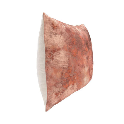 Villa by Classic Home - Equilibrium 22x22 Linen Blend Fabric Throw Pillow - Rose Gold - V310034 veiw 4