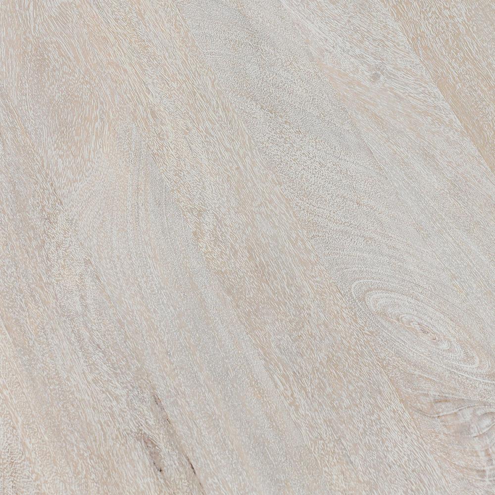 Classic Home  - Hera Mango Washed Wood Round Dining, Table - White Washed - 51011879 veiw 8