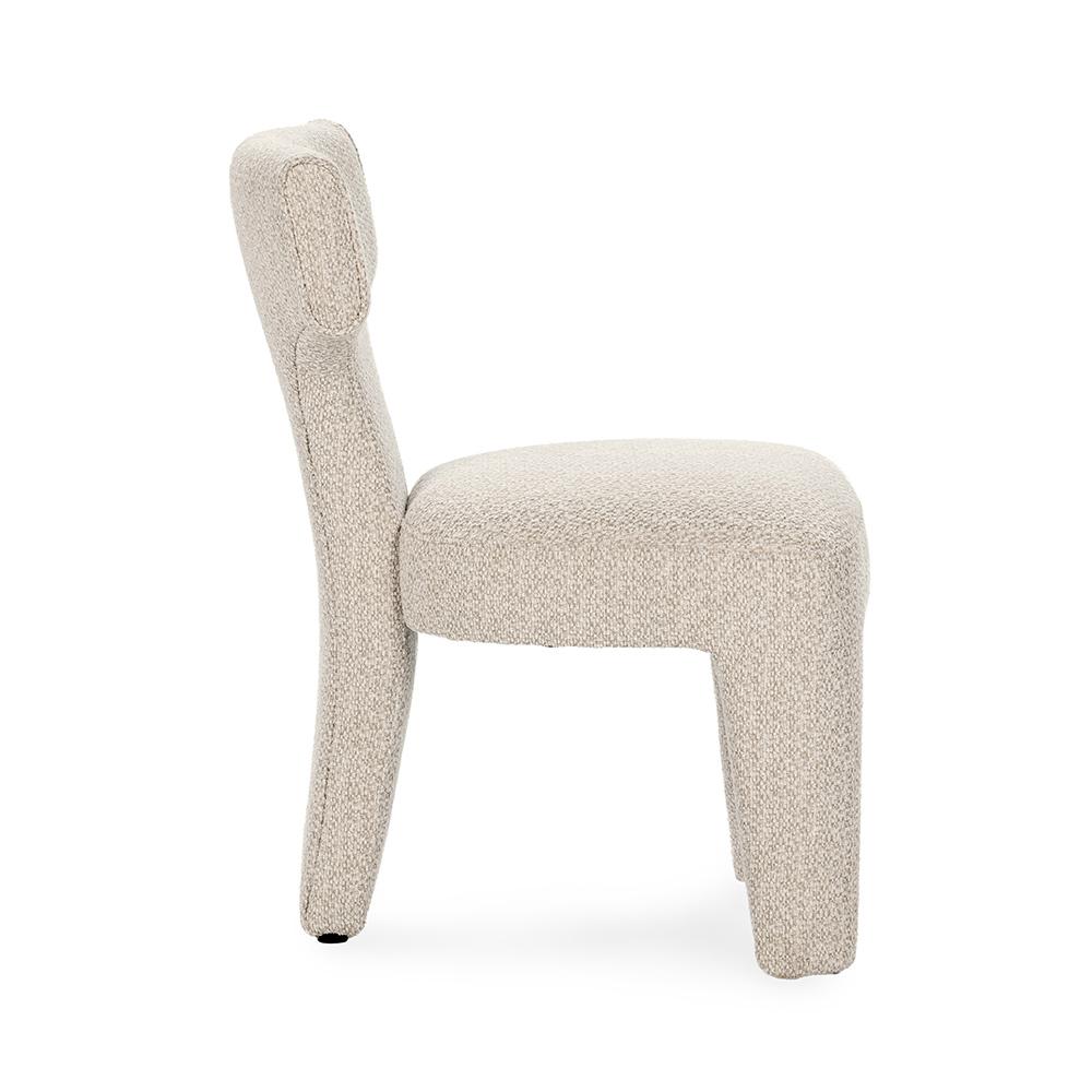 Classic Home  - Khai Upholstered Fabric Dining Chair - Birch Cream - 53051762 veiw 3