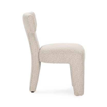 Classic Home  - Khai Upholstered Fabric Dining Chair - Birch Cream - 53051762 veiw 3