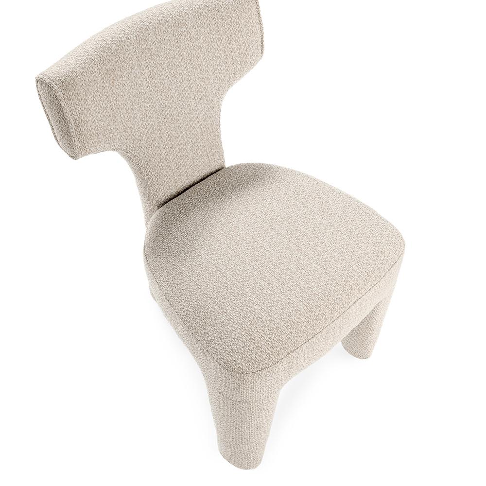 Classic Home  - Khai Upholstered Fabric Dining Chair - Birch Cream - 53051762 veiw 5