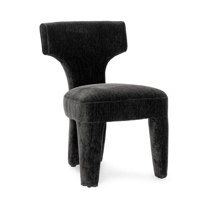Classic Home  - Khai Upholstered Fabric Dining Chair - Charcoal - 53051763 veiw 1