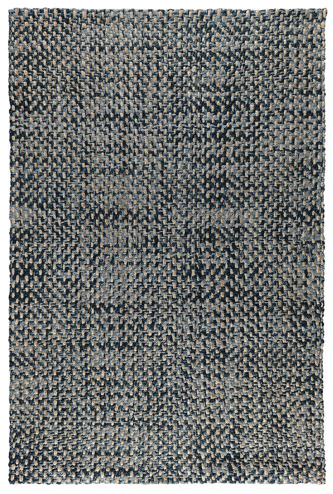 Villa by Classic Home - Larabee 2x3 Handspun Jute Fabric Rug - Indigo  - 30040460 veiw 1