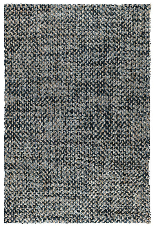 Villa by Classic Home - Larabee 2x3 Handspun Jute Fabric Rug - Indigo  - 30040460 veiw 1