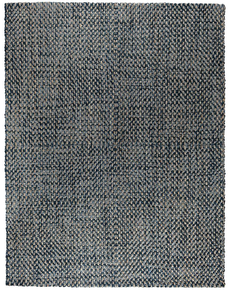 Villa by Classic Home - Larabee 2x3 Handspun Jute Fabric Rug - Indigo  - 30040460 veiw 2