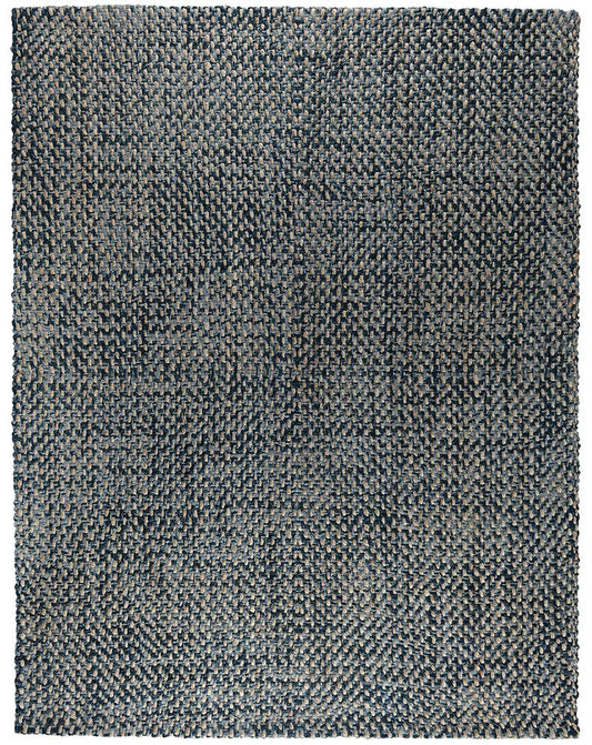 Villa by Classic Home - Larabee 2x3 Handspun Jute Fabric Rug - Indigo  - 30040460 veiw 2