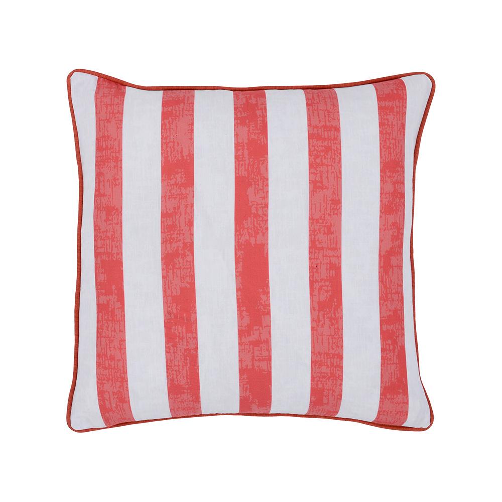 Villa by Classic Home - Milton 22x22 Performance Fabric Throw Pillow - Red - VO20026 veiw 2