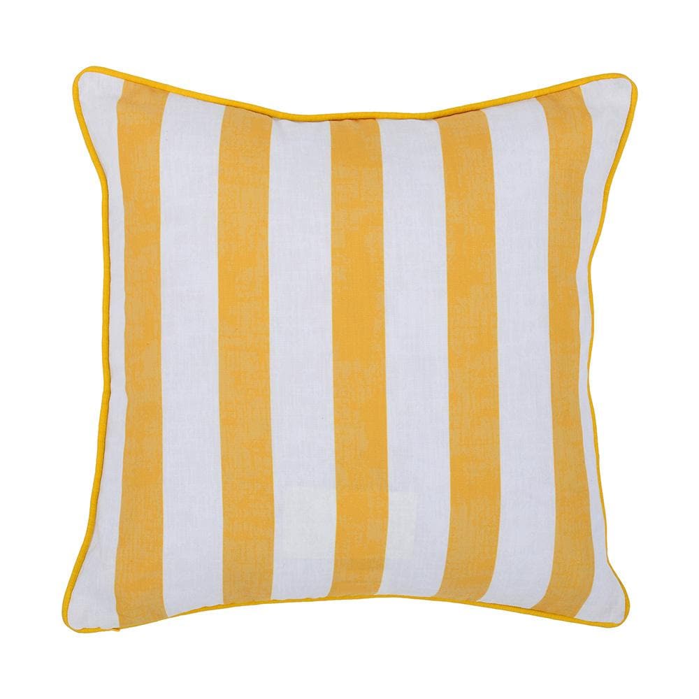 Villa by Classic Home - Milton 22x22 Performance Fabric Throw Pillow - Yellow - VO20027 veiw 1