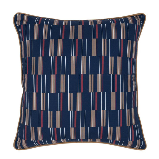 Villa by Classic Home - Nantucket 22x22 Fabric Throw Pillow - Multicolor - VO50007 veiw 1