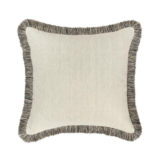 Villa by Classic Home - Nola 24x24 Cotton Blend Fabric Throw Pillow - Ivory - V300048 veiw 1