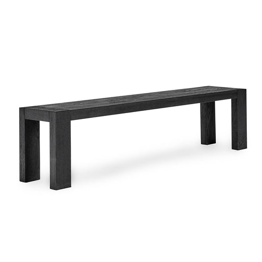 Classic Home  - Parsons Oak Wood Bench - Black - 53004766 veiw 1