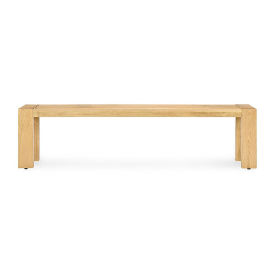 Classic Home  - Parsons Oak Wood Bench - Natural - 53004759 veiw 2