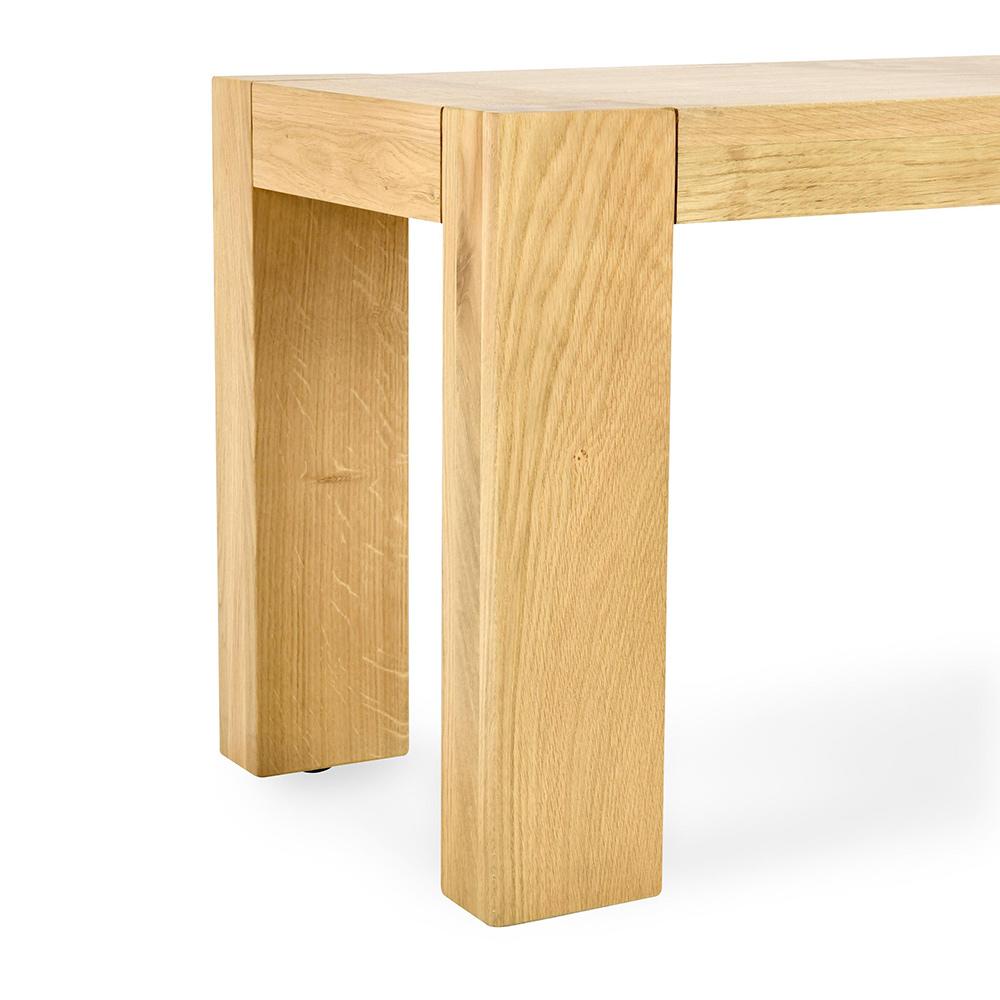 Classic Home  - Parsons Oak Wood Bench - Natural - 53004759 veiw 5