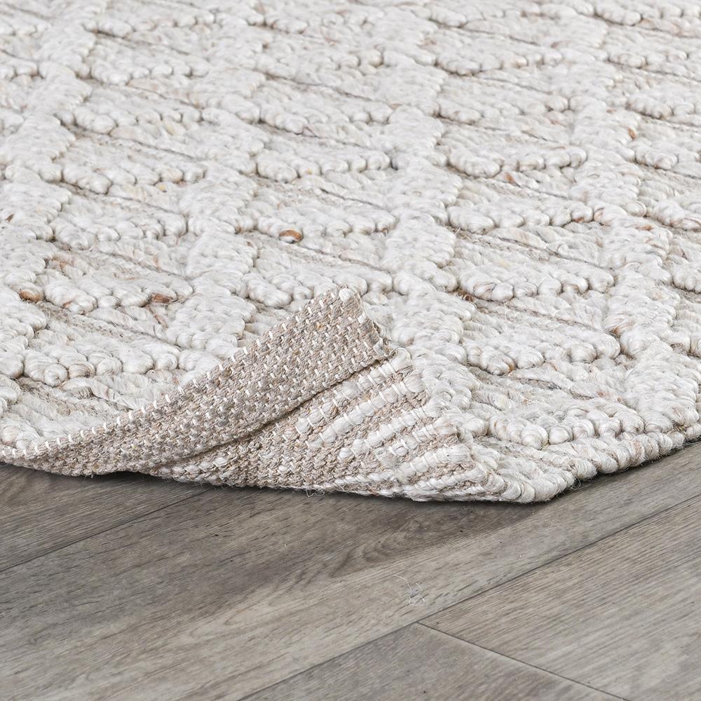 Villa by Classic Home - Portola 5x8 Wool Blend Hand Loomed Beige Accent Area Rug - 30091414 veiw 3