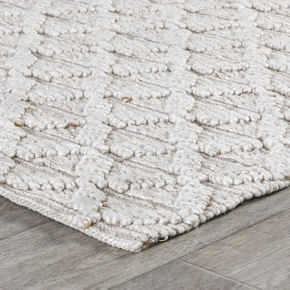 Villa by Classic Home - Portola 5x8 Wool Blend Hand Loomed Beige Accent Area Rug - 30091414 veiw 4