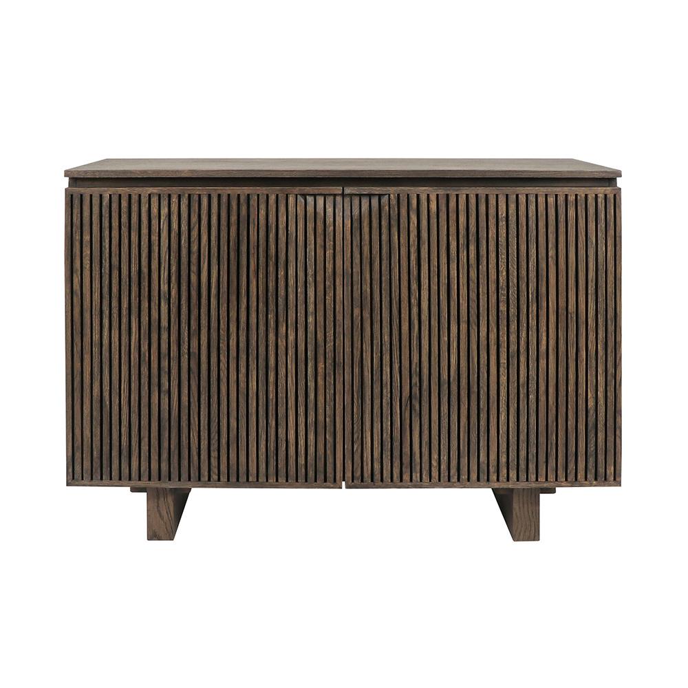Classic Home  - Roya Oak Wood 2-Door Sideboard Buffet in Toasted Brown - 52004195 veiw 2