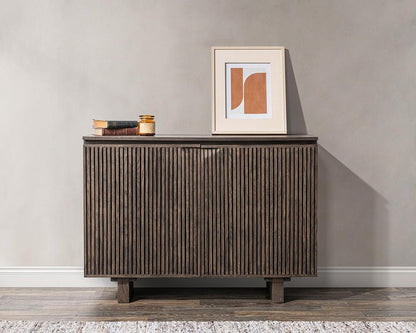 Classic Home  - Roya Oak Wood 2-Door Sideboard Buffet in Toasted Brown - 52004195 veiw 8