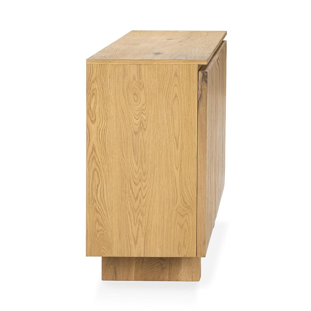 Classic Home  - Roya Oak Wood 2-Door Sideboard Buffet - Oak Natural - 52004196 veiw 4