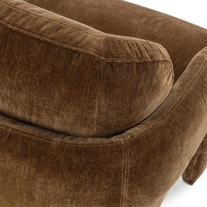 Classic Home  - Salino Upholstered Fabric Lounge Accent Chair - Bronze - 53051758 veiw 7